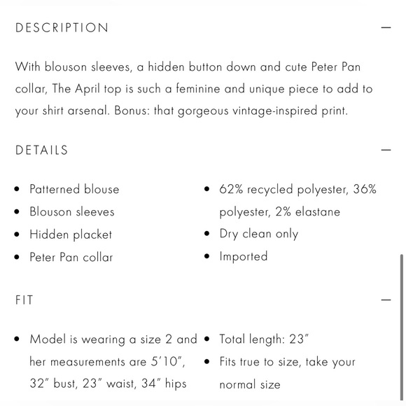 Alice + Olivia April Floral Blouson-Sleeve Top - Picture 6 of 6